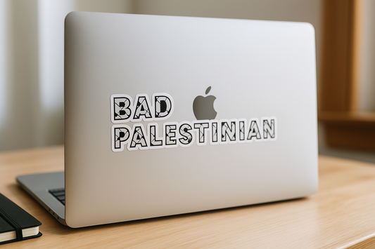 Bad Palestinian Keffiyeh Print Sticker